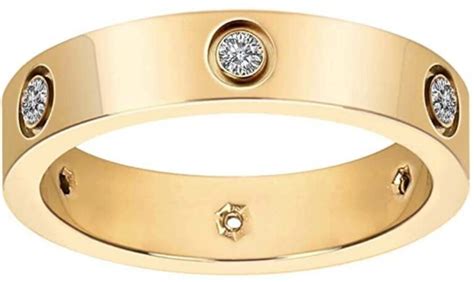 cartier rings dupe|knock off cartier rings.